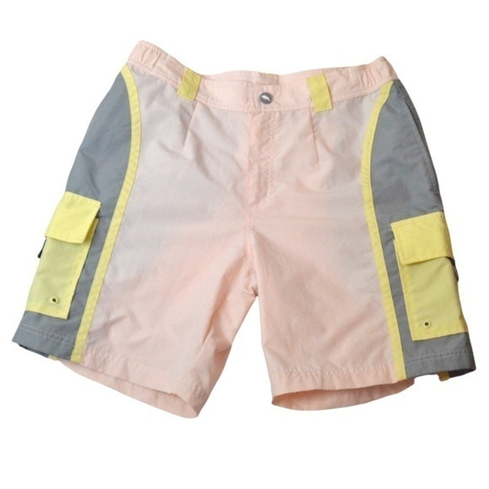 Old Harbor Outfitters Men’s Durable Fishing‎ Cargo Shorts Large Swim Trunks
